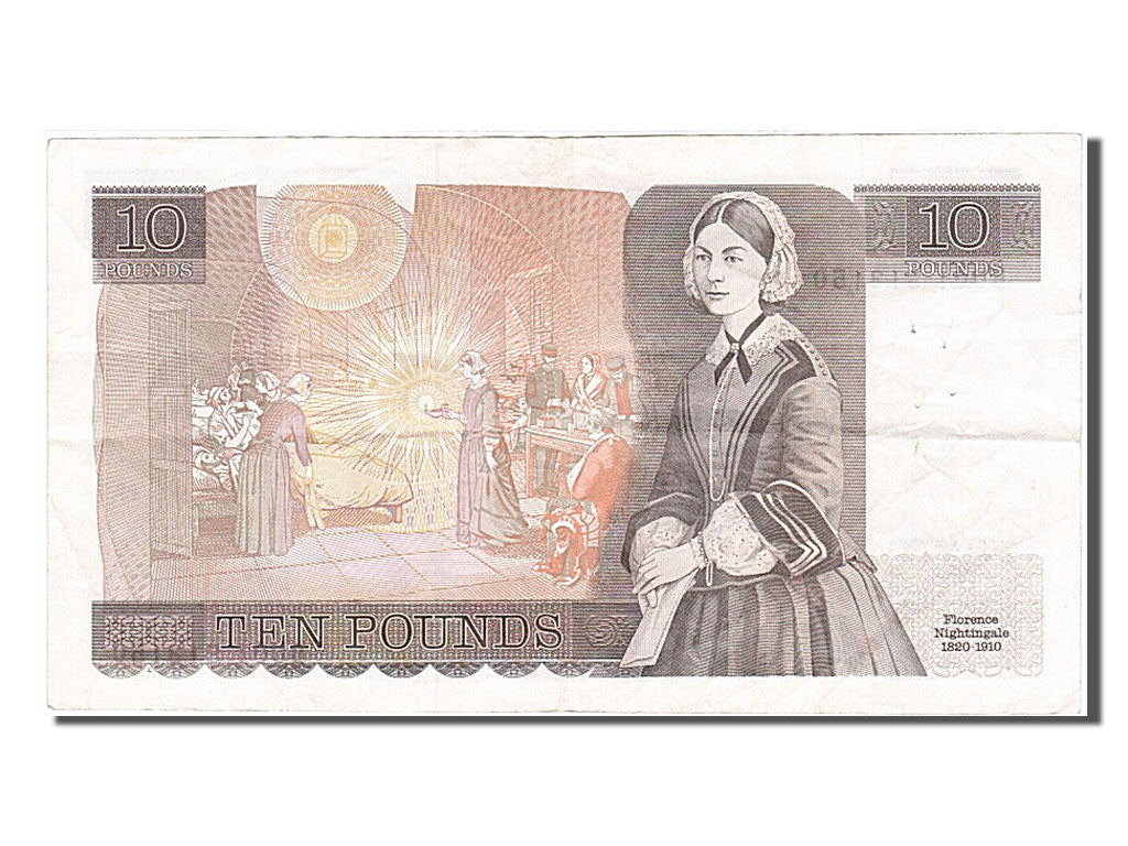 Banknot, Wielka Brytania, 10 Pounds, 1980, EF(40-45)