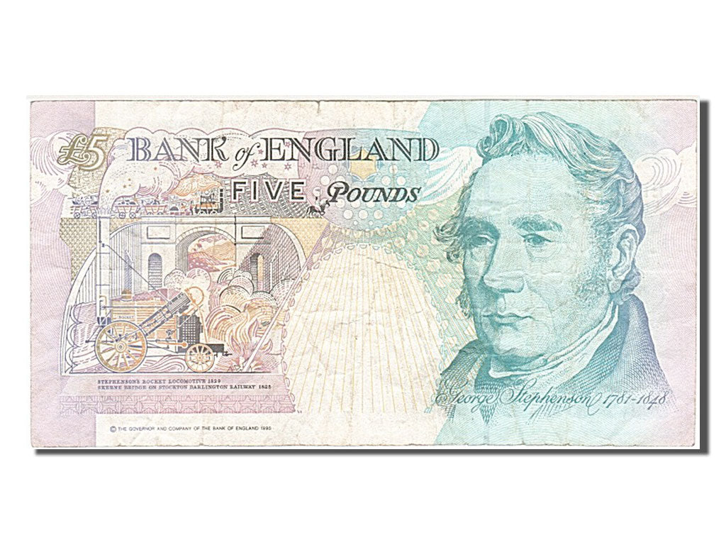 Great Britain, 5 Pounds, 1999, KM #382c, VF(20-25), ED69232118