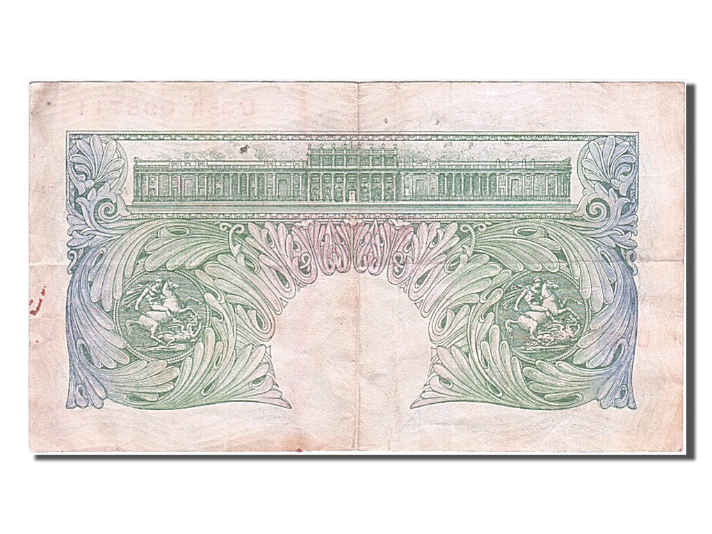 Great Britain, 1 Pound, 1955, KM #369c, VF(20-25), U35K098711