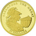 Coin, Liberia, Alexandre le Grand, 25 Dollars, 2001, MS(65-70), Gold