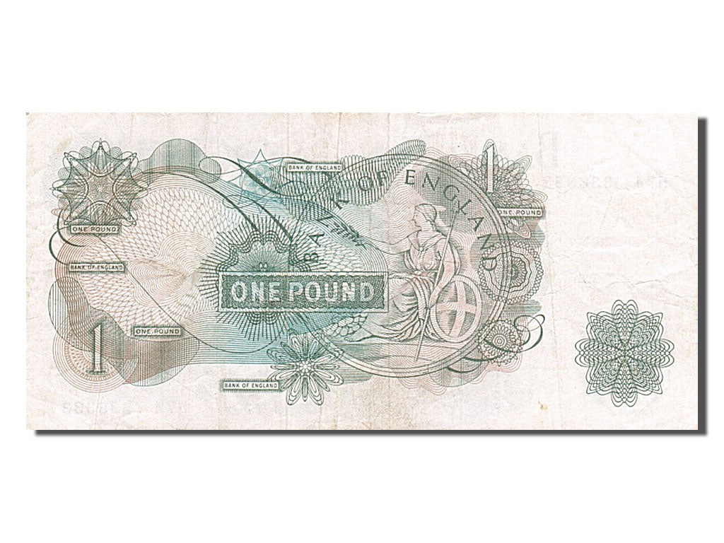 Geldschein, Großbritannien, 1 Pound, 1960, SS