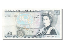 Banknote, Great Britain, 5 Pounds, 1973, AU(50-53)