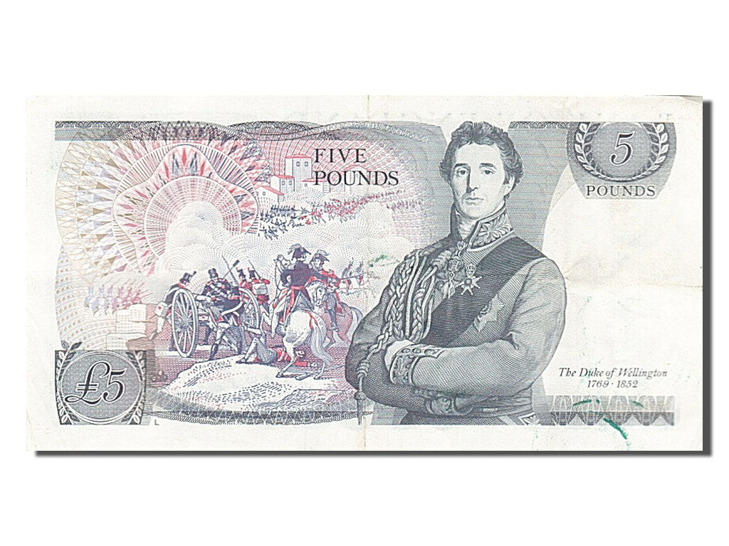 Banknote, Great Britain, 5 Pounds, 1973, AU(50-53)