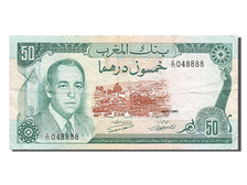 Maroc, 50 Dirhams, type Hassan II