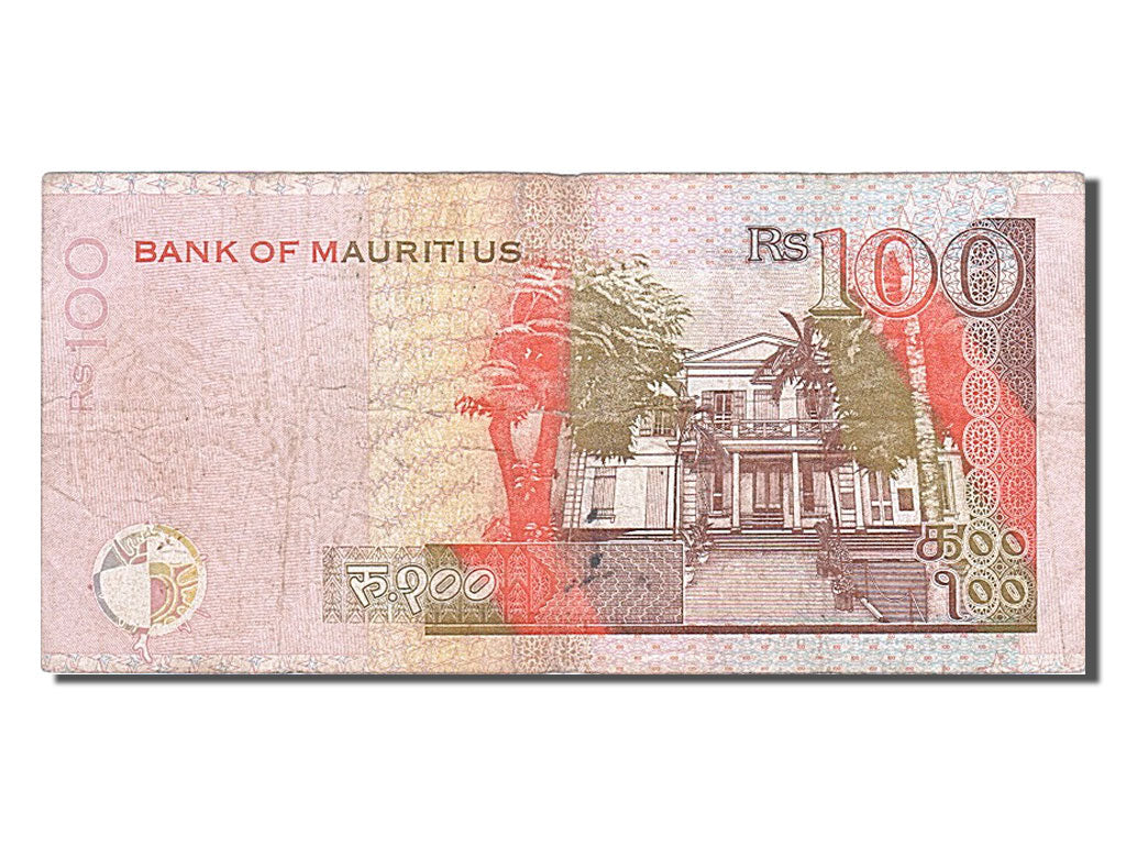 Mauritius, 100 Rupees, 1998, KM #44, VF(30-35), AA503347