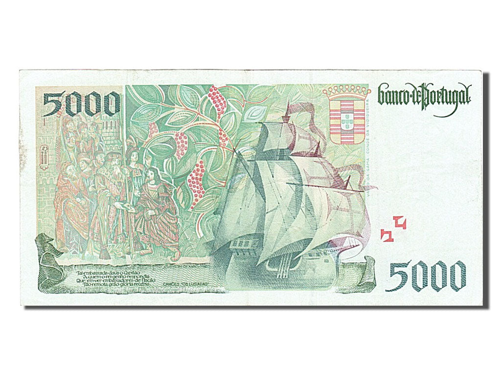Portogallo, 5000 Escudos, 1997, 1997-02-20, BB