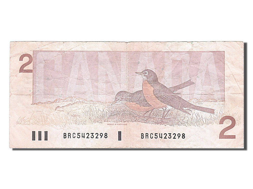 Canada, 2 Dollars, 1986, EF(40-45), BRC5423298