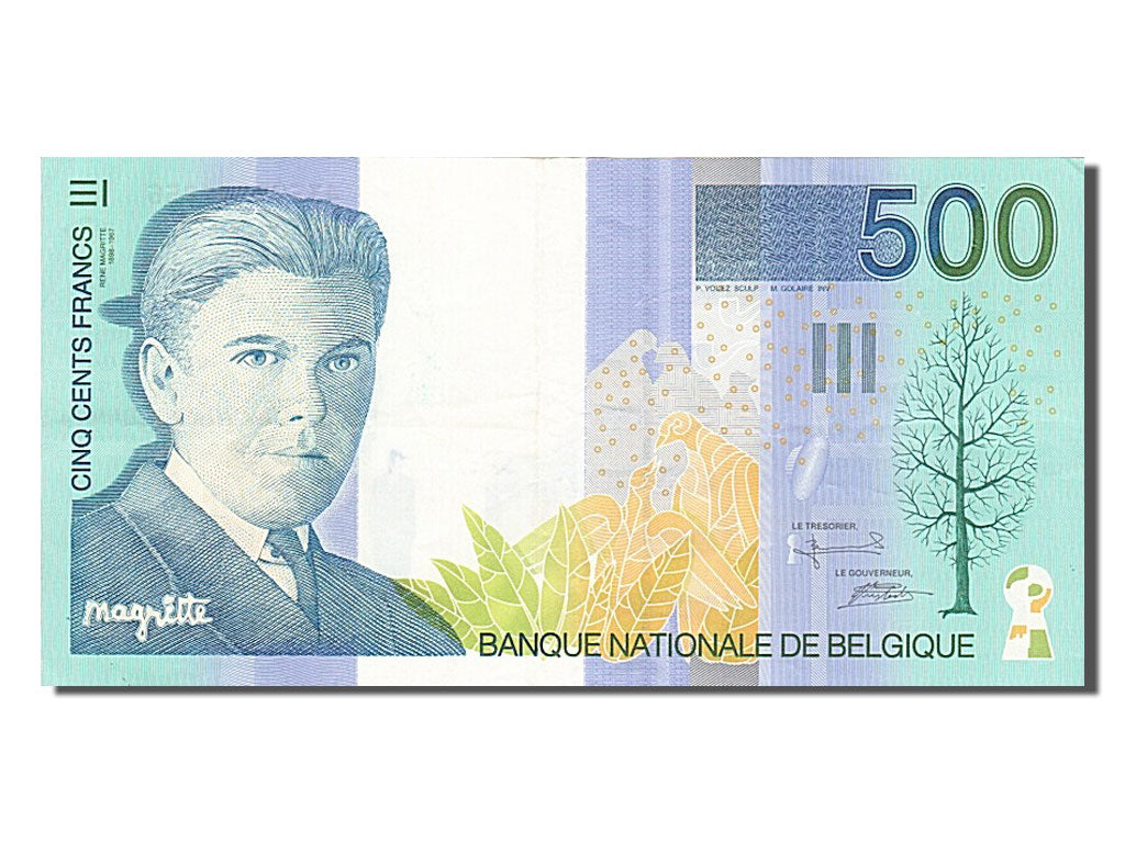 Belgium, 500 Francs, 1998, AU(50-53), 4350014885G