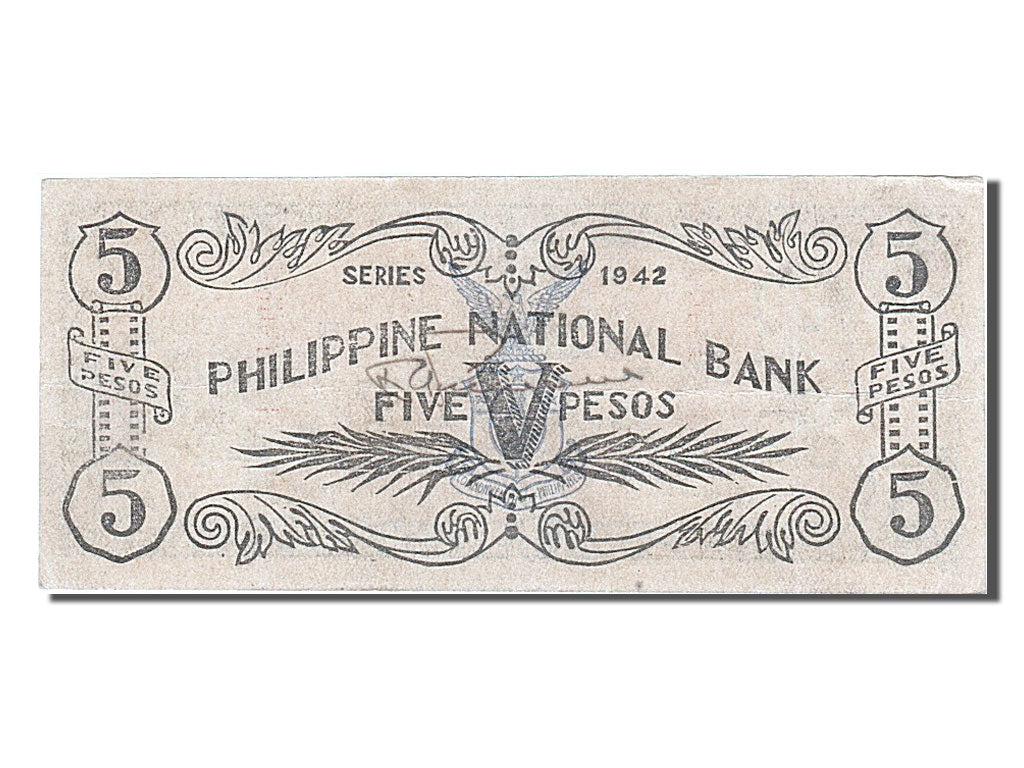 Philippines, 5 Pesos, 1942, KM #S578a, UNC(63), 92960E