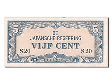 Netherlands Indies, 5 Cents, 1942, KM #120a, UNC(63), S20