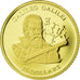 Moneda, Liberia, Galileo Galilei, 25 Dollars, 2001, FDC, Oro