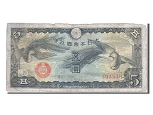 Banconote, Cina, 5 Yen, 1940, MB+