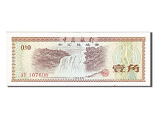 Biljet, China, 10 Fen, 1979, SUP+