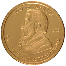 Liberia, 10 Dollars, 2005, FDC, Oro