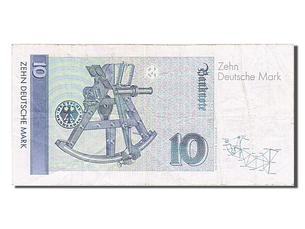 Germany - Federal Republic, 10 Deutsche Mark, 1989, KM #38a, 1989-01-02,...
