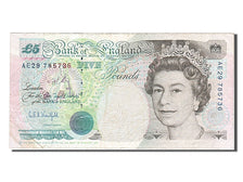 Great Britain, 5 Pounds, 1991, KM #382b, VF(30-35), AE29 785736
