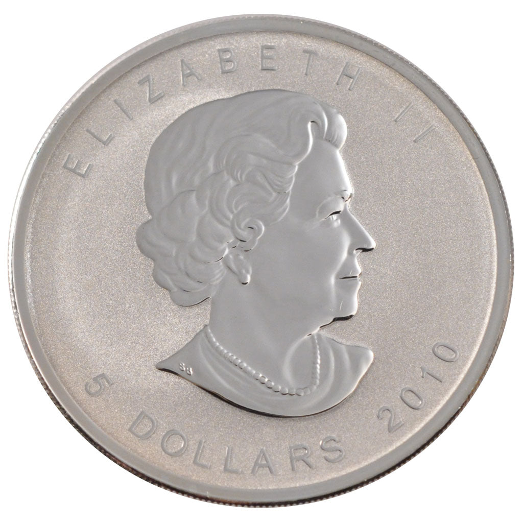 Canada, 5 Dollars, 2010, MS(65-70), Silver, 31.22