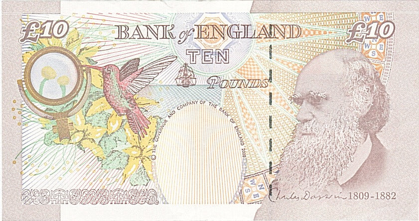 Great Britain, 10 Pounds, 2004, KM #389c, AU(55-58), CH35 089590