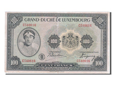 Banknote, Luxembourg, 100 Francs, 1944, AU(55-58)