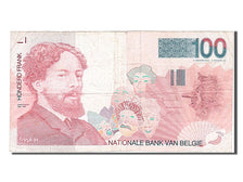 Banconote, Belgio, 100 Francs, 1995, MB+