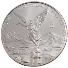 MEXICO, Onza, Troy Ounce of Silver, 2010, Mexico City, KM #639, MS(65-70),...