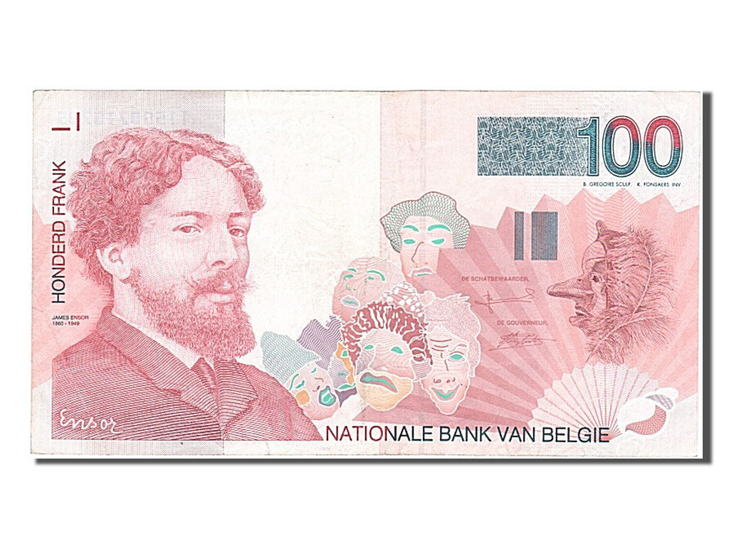 Belgium, 100 Francs, 1995, KM #147, EF(40-45), 11500716705