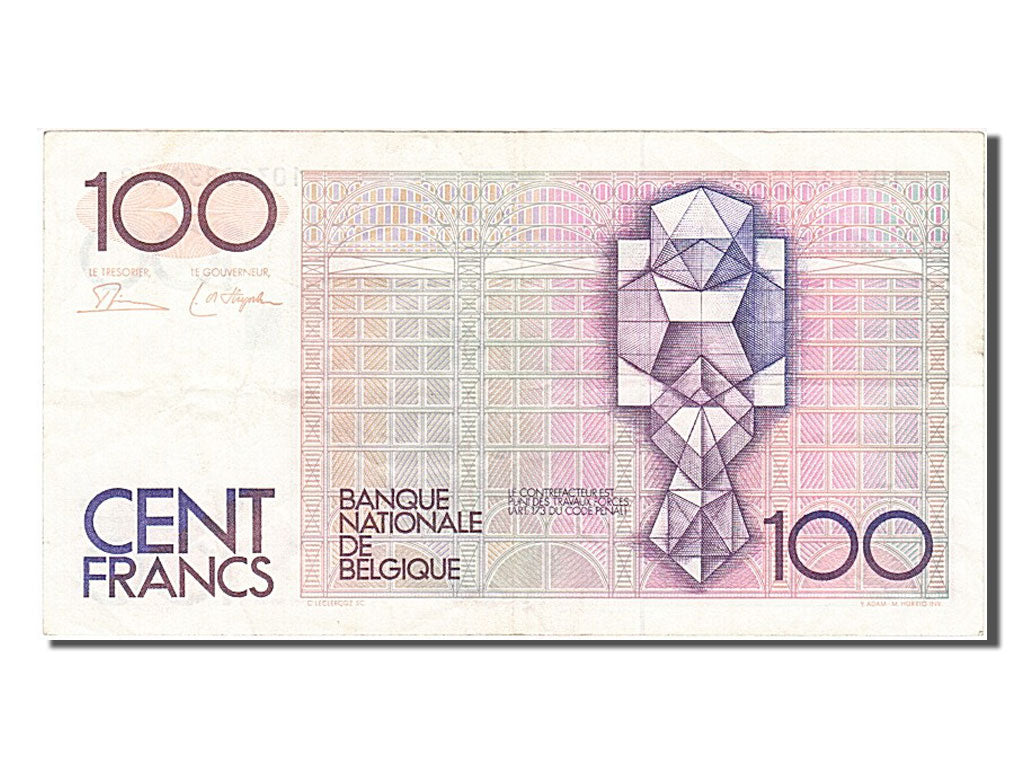 Belgium, 100 Francs, 1982, KM #142a, AU(50-53), 10308839459