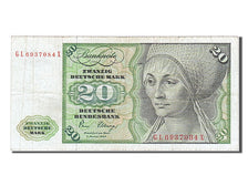 Banconote, GERMANIA - REPUBBLICA FEDERALE, 20 Deutsche Mark, 1980, 1980-01-02
