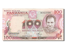 Tanzania, 100 Shilingi, 1977, KM #8a, AU(50-53), CK 315798