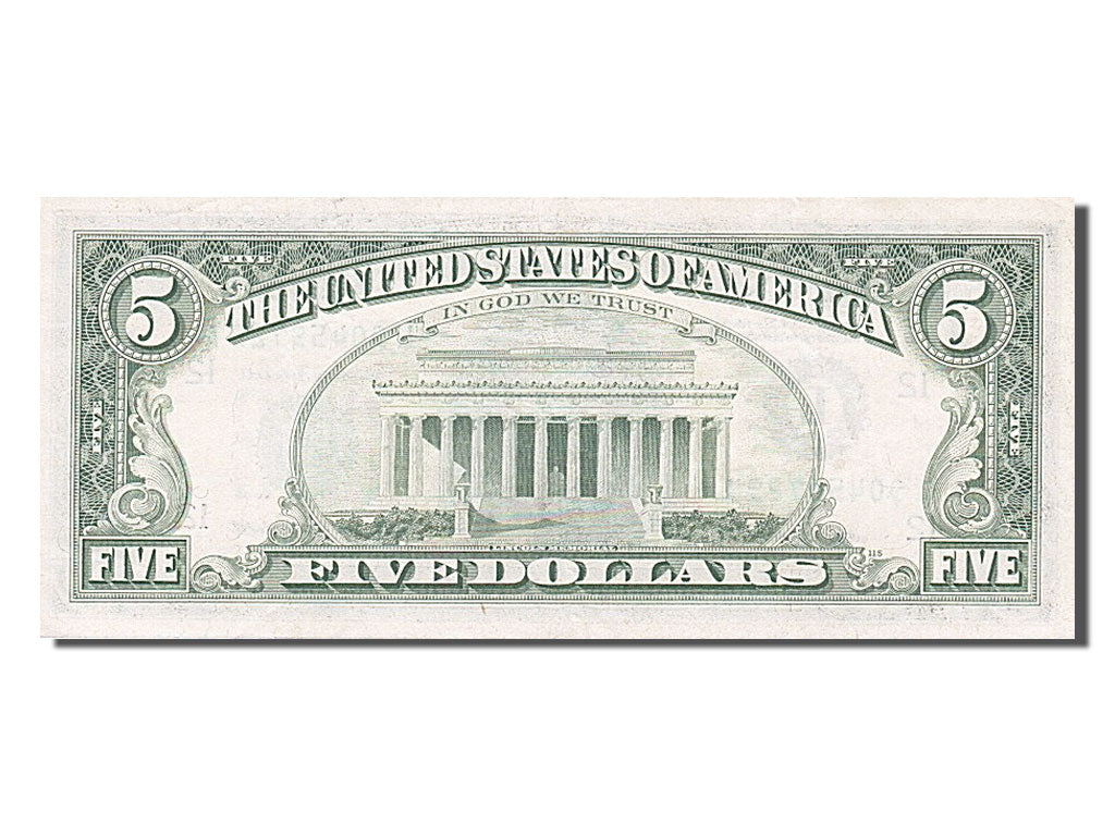 United States, 5 Dollars, 1985, KM #3723, AU(55-58)
