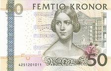 Billete, 50 Kronor, 2003, Suecia, UNC