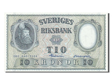 Billet, Suède, 10 Kronor, 1962, NEUF