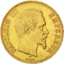 Monnaie, France, Napoleon III, Napoléon III, 100 Francs, 1857, Paris, TTB, Or