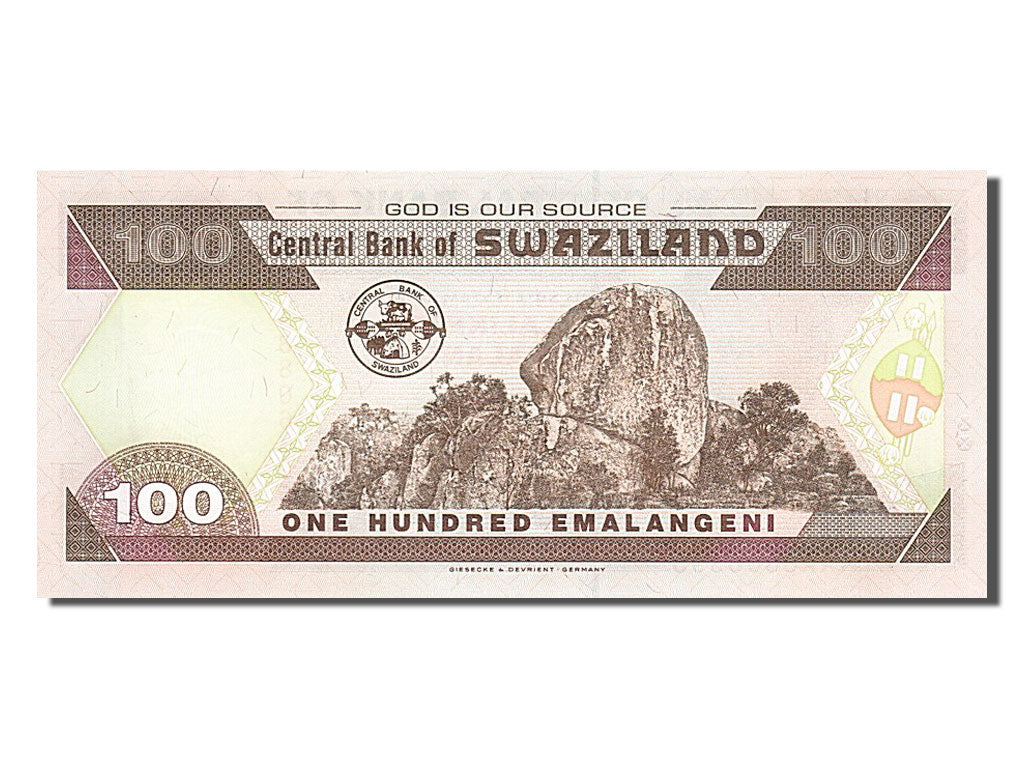 Swaziland, 100 Emalangeni, 2004, KM #32b, 2004-04-01, UNC(65-70), AA8806395