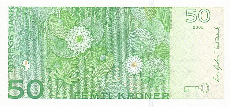 Norway, 50 Kroner, 2005, KM #46c, UNC(65-70), 1121438336