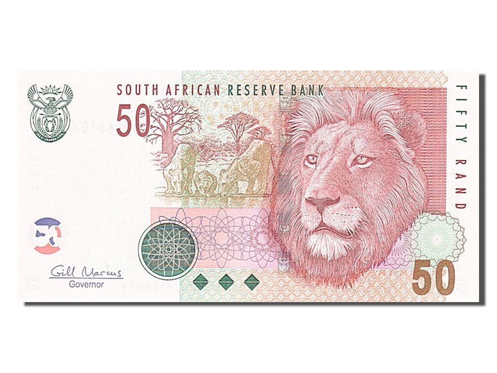 South Africa, 50 Rand, 2005, KM #130b, UNC(65-70), AH6286070C