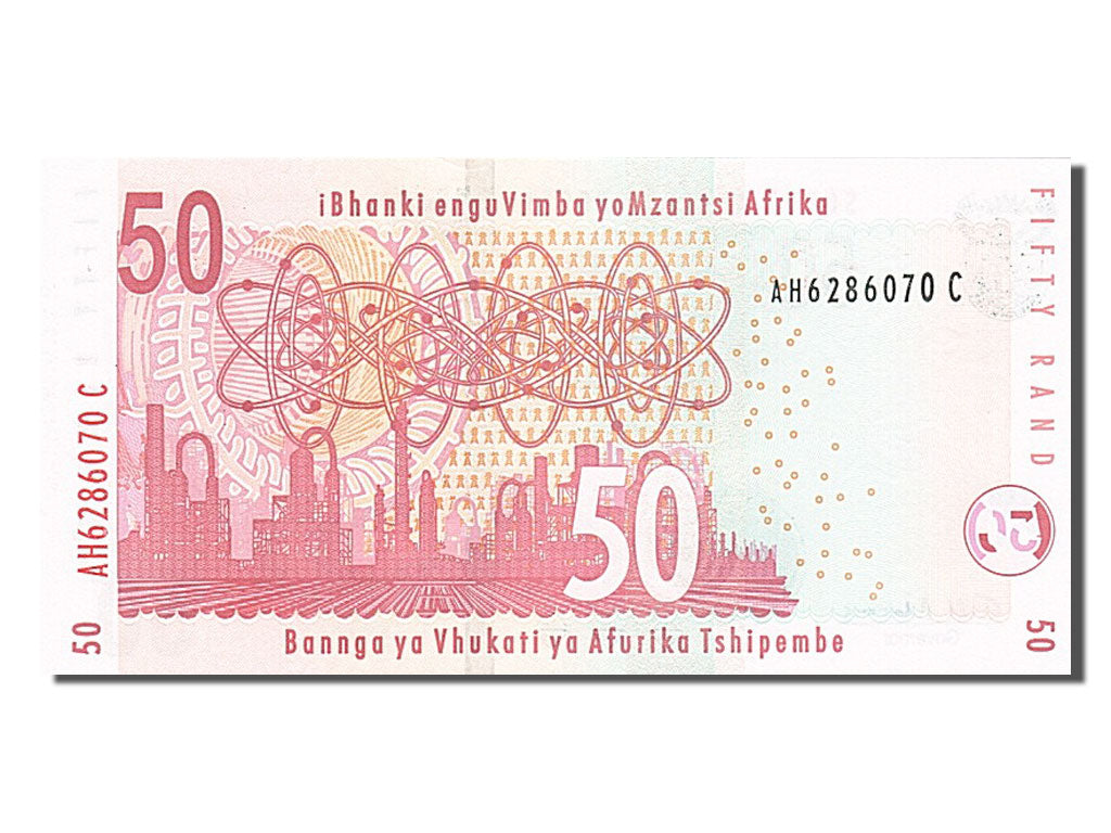 South Africa, 50 Rand, 2005, KM #130b, UNC(65-70), AH6286070C