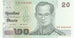 Thailand, 20 Baht, 2003, KM #109, UNC(65-70), 6E3028226
