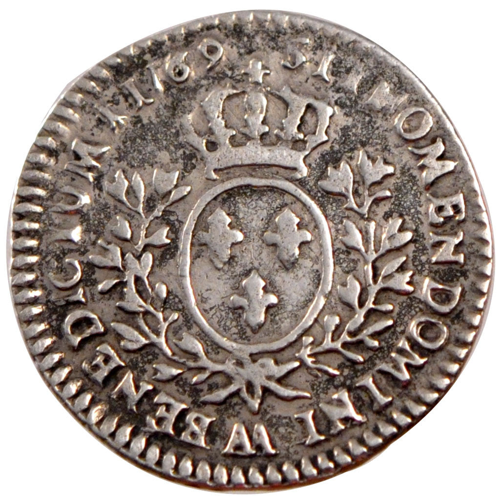 Coin, France, Louis XV, 1/10 Écu au bandeau, 12 Sols, 1/10 ECU, 1769, Metz