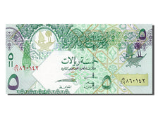 Biljet, Qatar, 5 Riyals, 2003, NIEUW