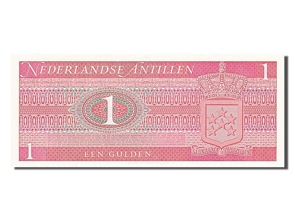 Banknote, Netherlands Antilles, 1 Gulden, 1970, 1970-09-08, UNC(65-70)