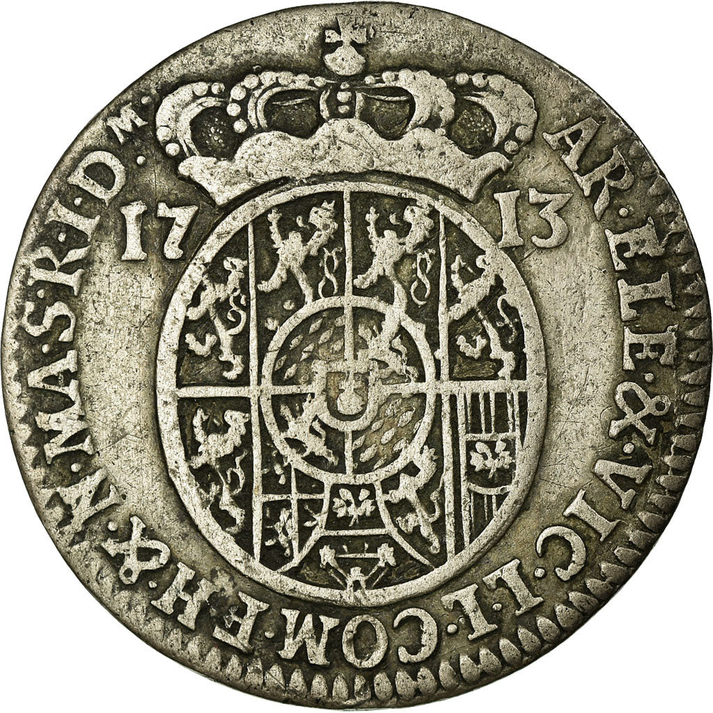 Monnaie, Pays-Bas espagnols, NAMUR, Maximilian Emmanuel of Bavaria, Escalin