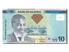 Namibie, 10 Namibia Dollars, type Sam Nujoma