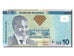 Namibie, 10 Namibia Dollars, type Sam Nujoma