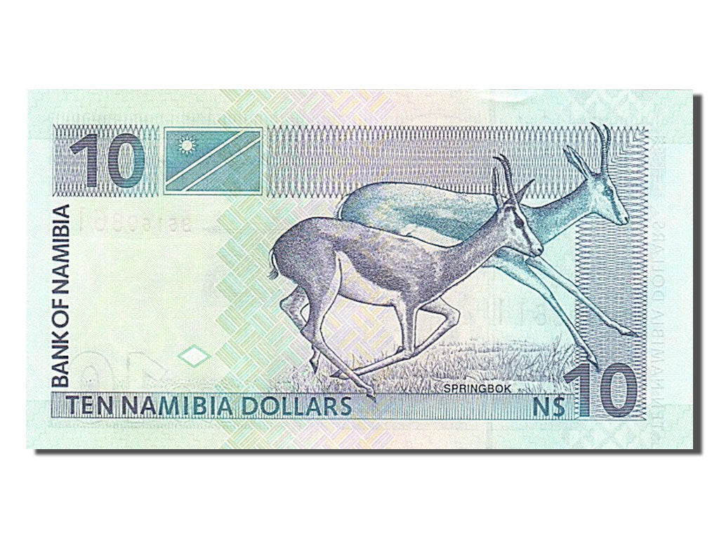 Namibia, 10 Namibia dollars, 2001, FDS