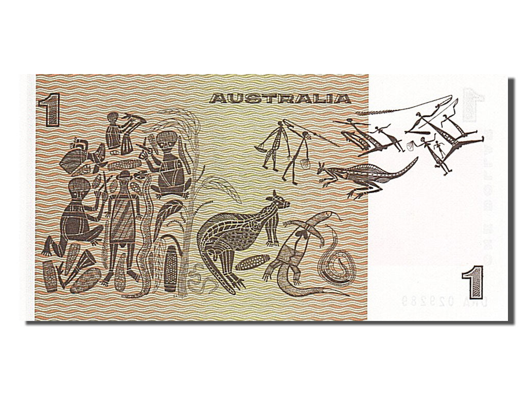 Australia, 1 Dollar, 1983, KM #42d, UNC(65-70), DNA 029289