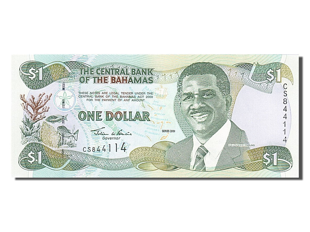 Bahamas, 1 Dollar, 2001, FDS