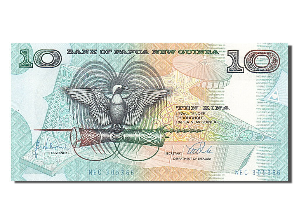 Banknote, Papua New Guinea, 10 Kina, 1988, UNC(65-70)