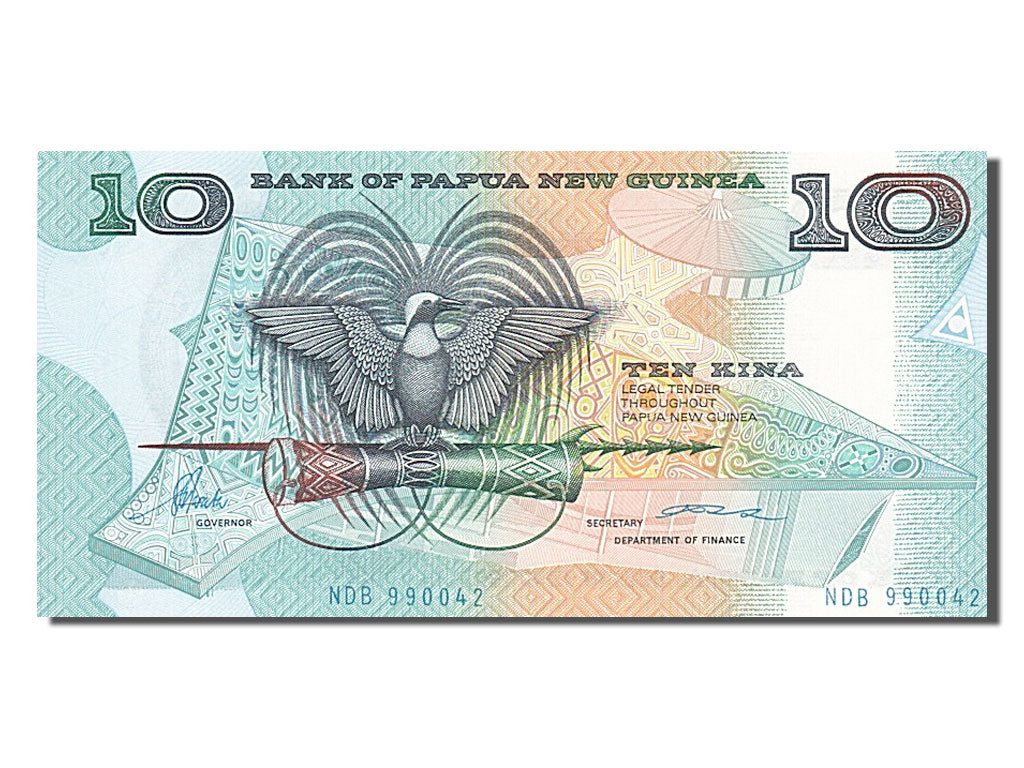 Banknote, Papua New Guinea, 10 Kina, 1988, UNC(65-70)