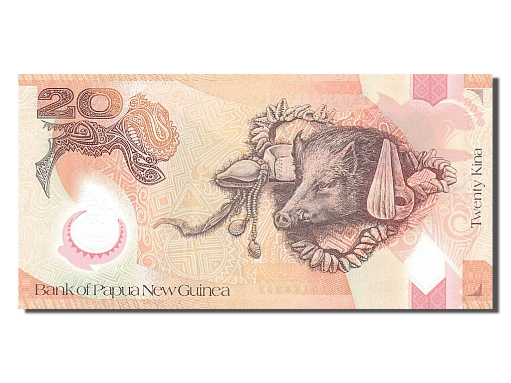 Banknote, Papua New Guinea, 20 Kina, 2010, UNC(65-70)